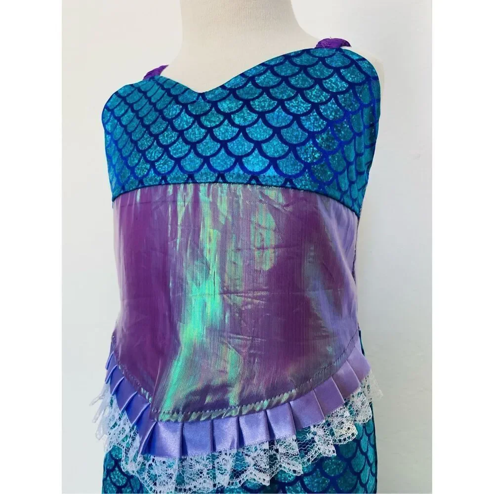 NEW Sparkly Toddler 3/4 2p Mermaid Costume
